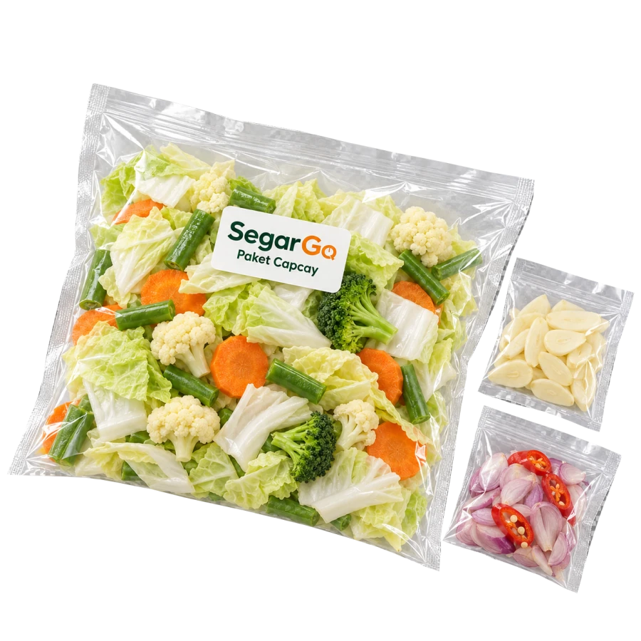 Capcay vegetable pack